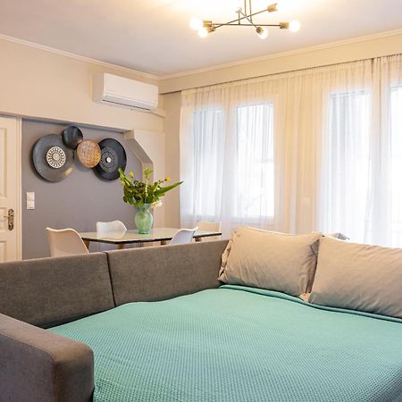 Pythagorio Blue Street Apartment With Balcony Ngoại thất bức ảnh