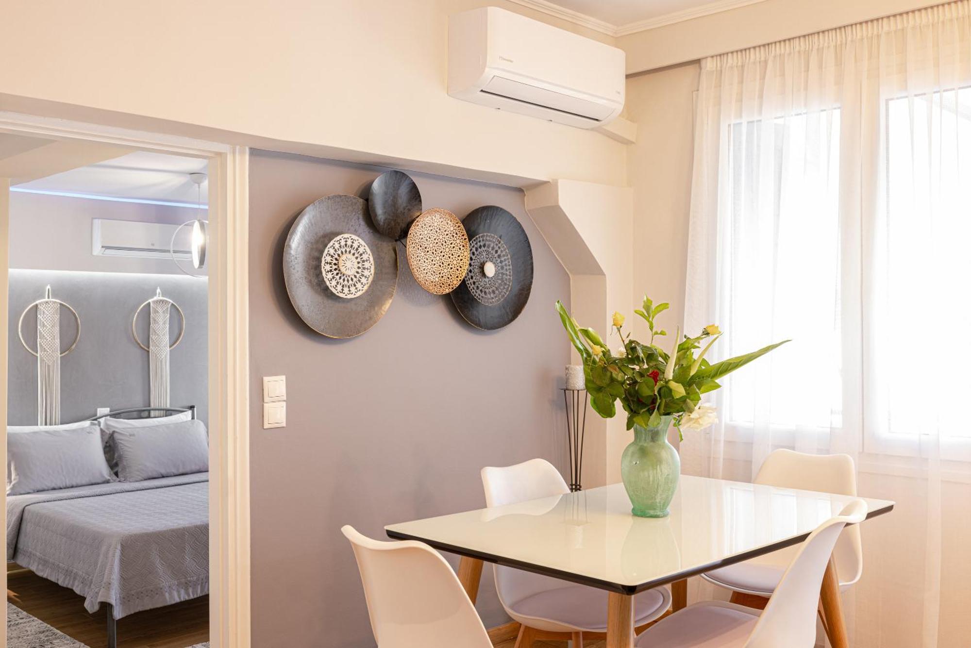 Pythagorio Blue Street Apartment With Balcony Ngoại thất bức ảnh
