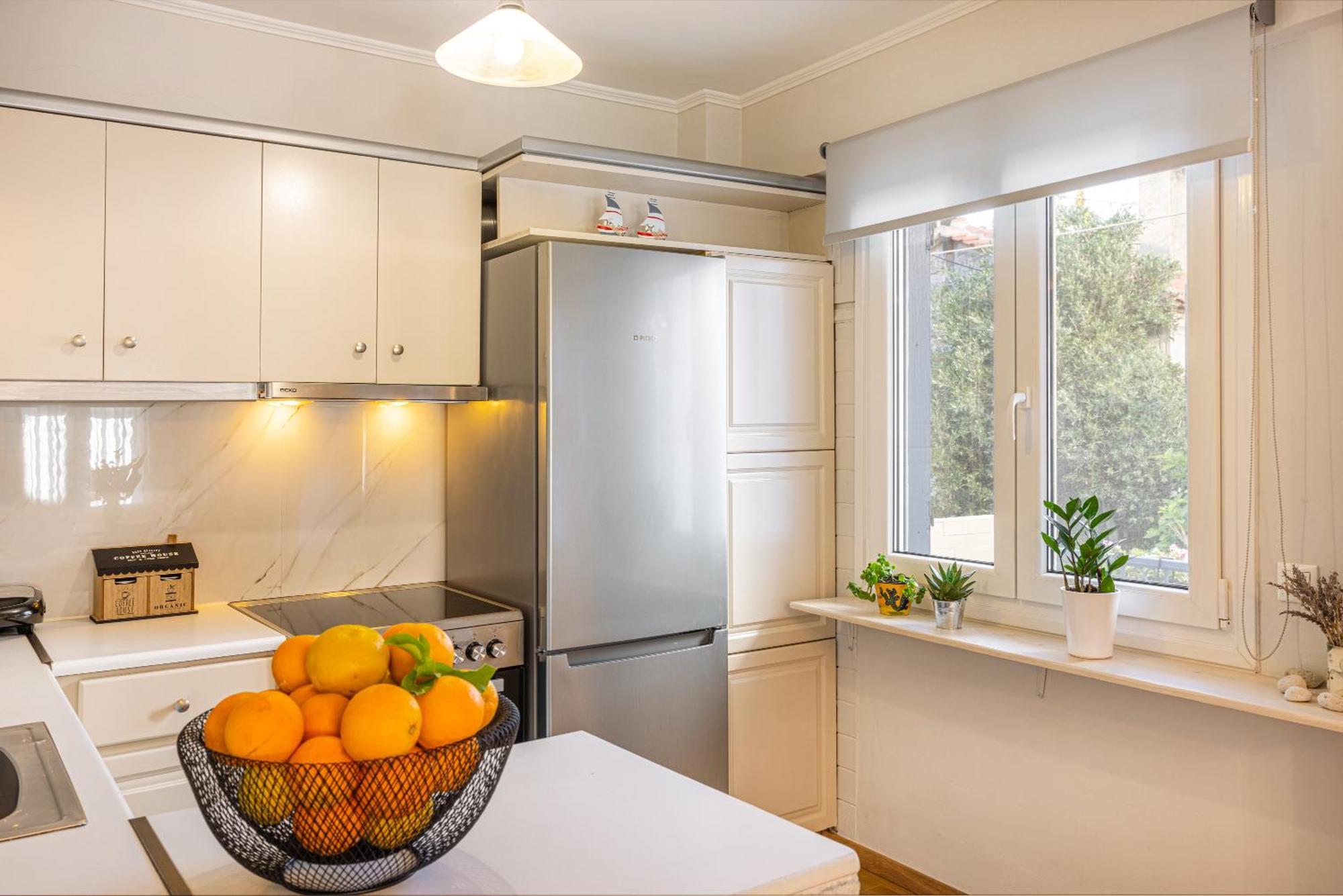 Pythagorio Blue Street Apartment With Balcony Ngoại thất bức ảnh